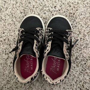 Blowfish Black and Cream Anima Print Sneakers - WORN ONCE